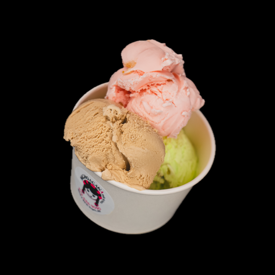 Triple Scoop Ice Cream Cup