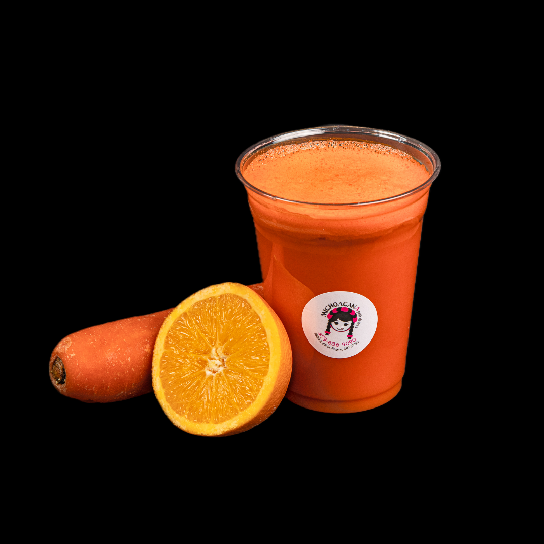 Natural Orange and Carrot Juice
