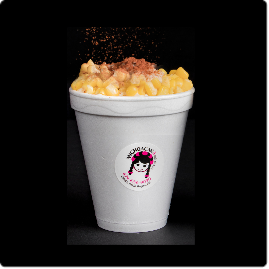 Corn in a Cup | Elote Amarillo en Vaso