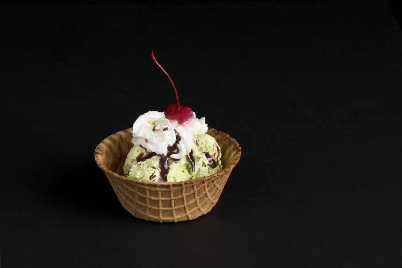 Ice Cream Waffle Basket