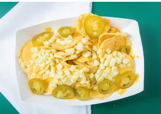 Nachos w/ Corn | Nachos c/ Elote